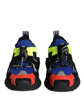 Dolce & Gabbana Multicolor Mesh Sorrento Trekking Sneakers Shoes - EU38/US7.5