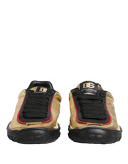 Dolce & Gabbana Multicolor Old Runner Lace Up Sneakers Shoes - EU44/US11