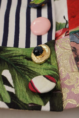 Dolce & Gabbana Multicolor Patchwork A-line Polyester Skirt - IT38 | XS - Skirts