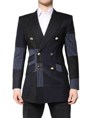 Dolce & Gabbana Multicolor Patchwork Jacket Coat Suit Blazer - IT46 | S - Coats & Jackets