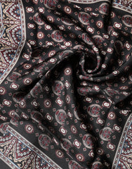 Dolce & Gabbana Multicolor Patterned Men Square Foulard Scarf