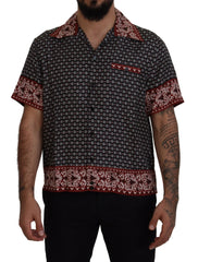 Dolce & Gabbana Multicolor Patterned Silk Casual Shirt - IT37 | XS - Shirts