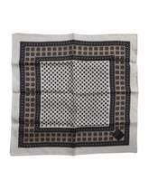 Dolce & Gabbana Multicolor Patterned Square Men Foulard Scarf - Scarves & Shawls