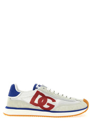 Dolce & Gabbana flerfargede atletiske sneakers i polyester