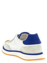 Dolce & Gabbana flerfargede atletiske sneakers i polyester