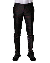 Dolce & Gabbana Multicolor Polyester Patterned Pants - IT48 | M - Trousers