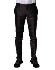 Dolce & Gabbana Multicolor Polyester Patterned Pants - IT48 | M - Trousers