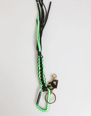 Dolce & Gabbana Multicolor Polyester Tape String DG Logo Keychain Keyring - Keychains