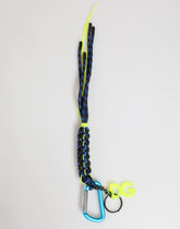 Dolce & Gabbana Multicolor Polyester Tape String DG Logo Keychain Keyring - Keychains