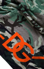 Dolce & Gabbana Multicolor Printed Cotton Wrap Shawl Scarf - Scarves & Shawls