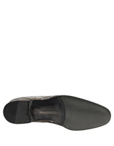 Dolce & Gabbana Roman slip-on loafers in multicolor leather featuring a vibrant architectural print for men.
