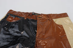 Dolce & Gabbana Multicolor Shining Slim Fit Men Denim Jeans - IT48 | M - Jeans