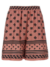 Dolce & Gabbana Multicolor Silk Bermuda Shorts - IT40
