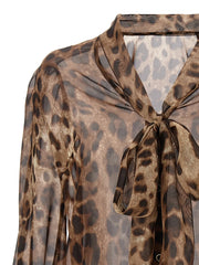 Dolce & Gabbana Multicolor Silk Blouse - IT40