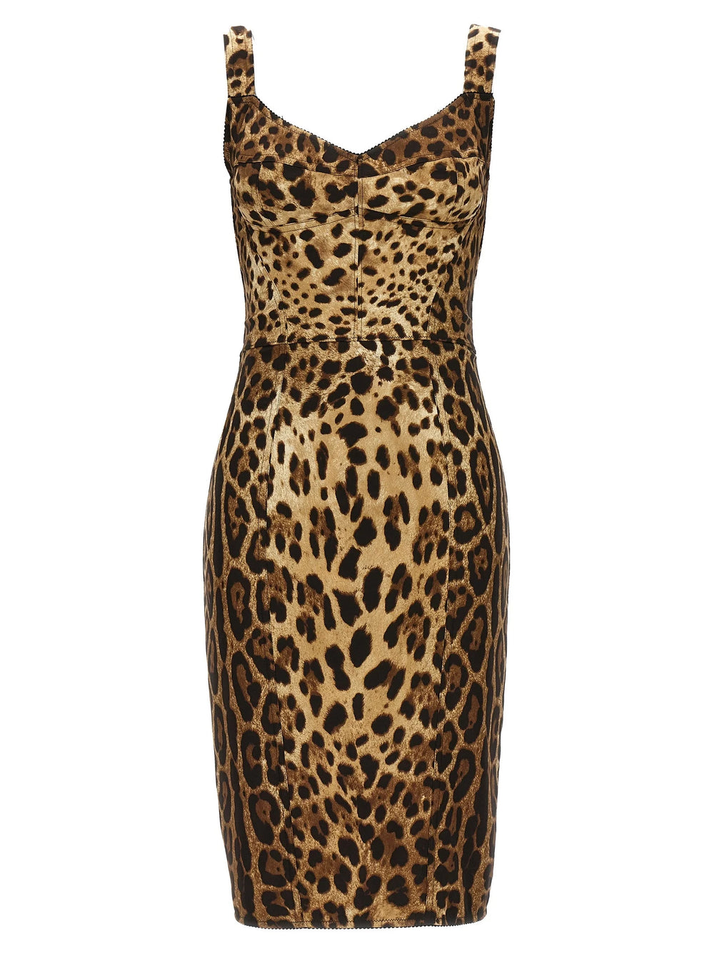 Dolce & Gabbana Multicolor Silk Cocktail Dress - IT42