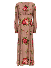 Dolce & Gabbana Multicolor Silk Long Dress