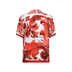 Dolce & Gabbana Multicolor Silk Pattern Shirt