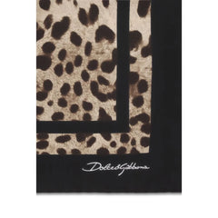 Dolce & Gabbana Multicolor Silk Scarf