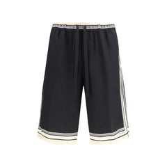 Dolce & Gabbana Multicolor Silk Shorts