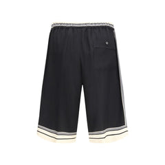 Dolce & Gabbana Multicolor Silk Shorts