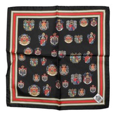 Dolce & Gabbana Multicolor Silk Square Men Foulard Scarf - Scarves & Shawls