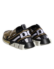 Dolce & Gabbana Multicolor Sorrento Low Top Sneakers Shoes - EU41/US8
