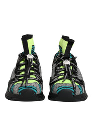 Dolce & Gabbana Multicolor Sorrento Socks Men Sneakers Shoes - EU40/US7