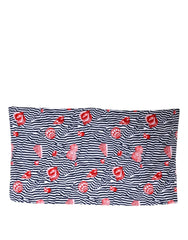 Dolce & Gabbana Multicolor Stripes Seashells Beach Towel - Beach Towels