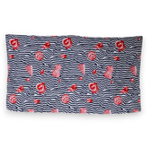 Dolce & Gabbana Multicolor Stripes Seashells Beach Towel - Beach Towels