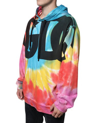 Dolce & Gabbana Multicolor Tie Dye Hooded Sweatshirt Sweater - IT50 | L - Hoodies