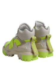 Dolce & Gabbana Multicolor Trekking Boots Sneakers Shoes - EU35/US4.5