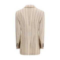 Dolce & Gabbana Multicolor Viscose Coat - IT40 | M