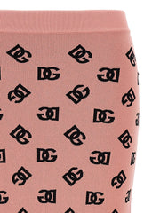 Dolce & Gabbana Multicolor Viscose Midi Skirt - IT42