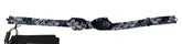 Dolce & Gabbana Navy Blue Floral Slim Adjustable Neck Papillon Men Bow Tie - Neckties
