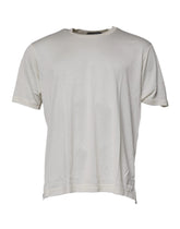 Dolce & Gabbana Off White Crew Neck Short Sleeve T-shirt - IT52 | XL - T-Shirts