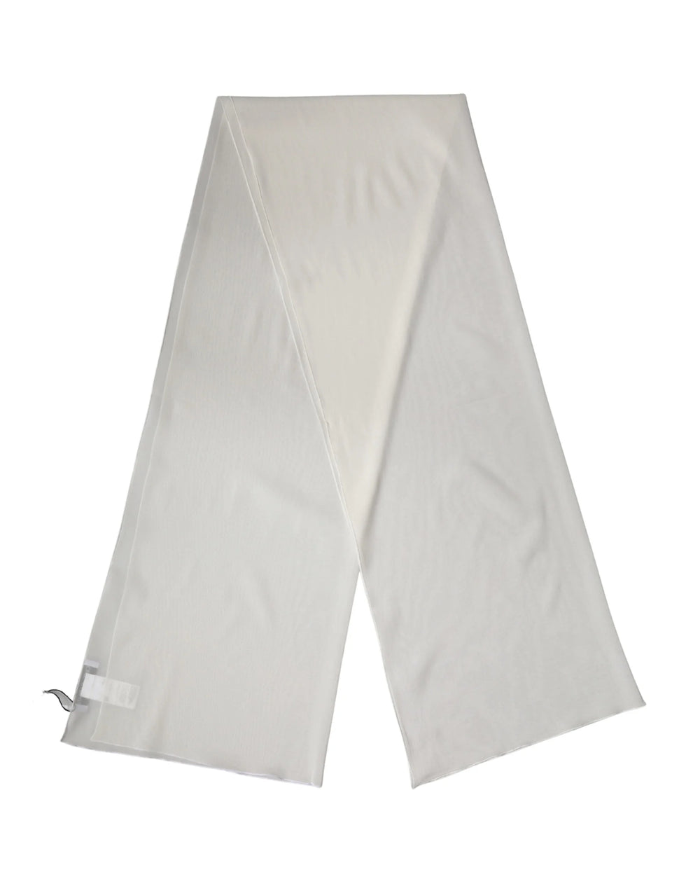 Dolce & Gabbana Off White Silk Neck Wrap Shawl Stole 200cm x 64cm Scarf