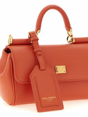 Dolce & Gabbana Oranssi vasikannahkalaukku