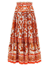 Dolce & Gabbana Orange Cotton Mini Skirt - IT42