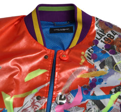 Dolce & Gabbana Orange Polyester Button Blouson Jacket - Bomber Jackets