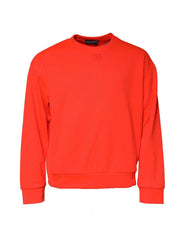 Dolce & Gabbana Orange Polyester DG Logo Sweatshirt Sweater - IT48 | M - Sweatshirts