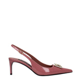 Dolce & Gabbana Pink Leather High Heel Pumps - EU37/US7