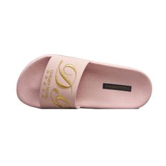 Dolce & Gabbana Pink Leather Slide - EU36/US6 - Sandals