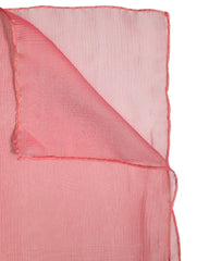 Dolce & Gabbana Pink Silk Rectangle Women Wrap Shawl Scarf - Scarves & Shawls