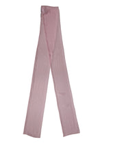 Dolce & Gabbana Pink Silk Sash Wrap Shawl Foulard 291cm x 19cm Scarf