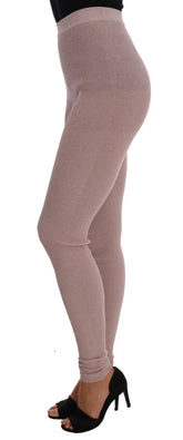 Dolce & Gabbana Pink Stretch Waist Tights Stockings - IT40|S - Hosiery
