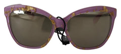 Dolce & Gabbana Purple Acetate Sunglasses