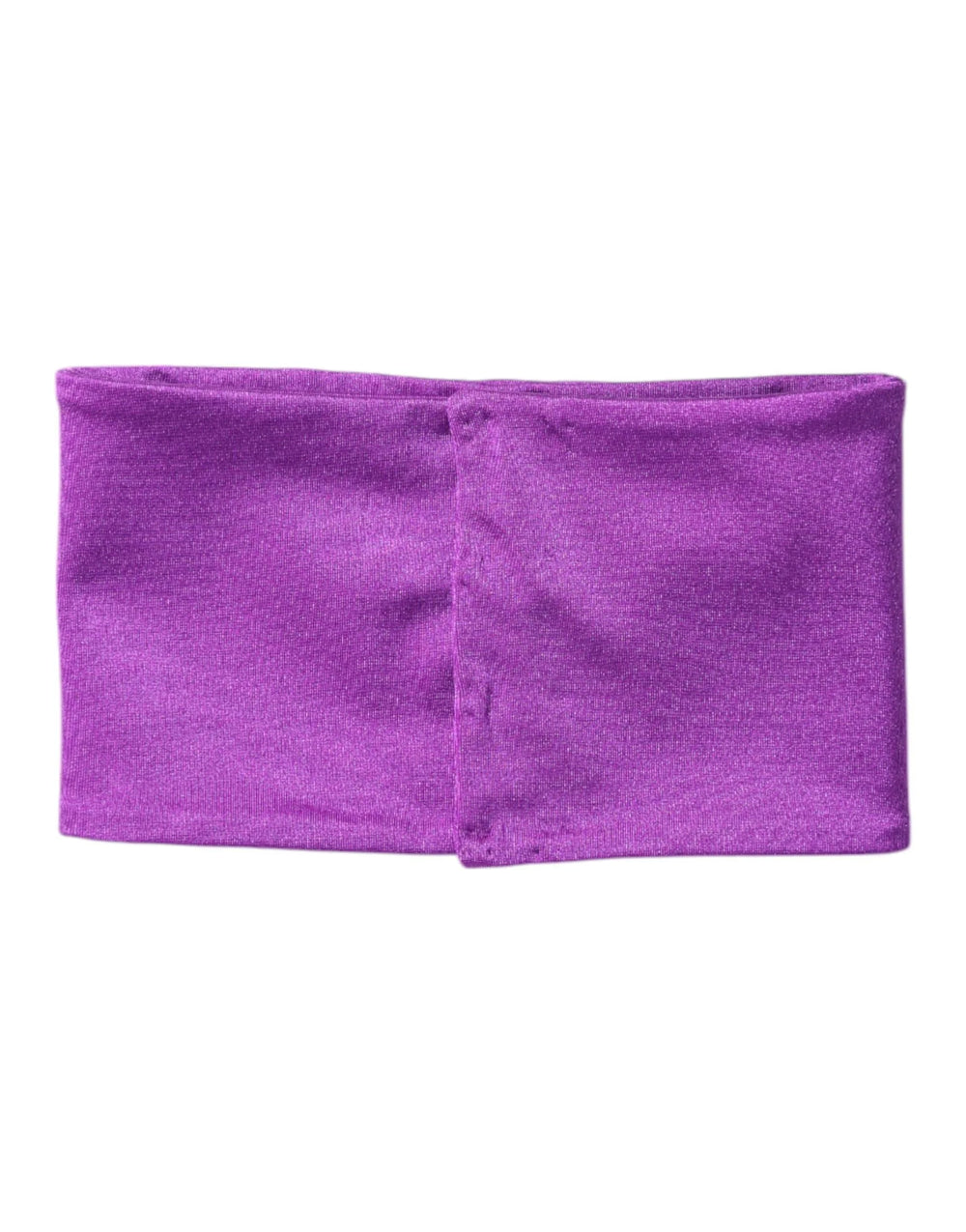 Dolce & Gabbana Purple Nylon Stretch Women Neck Warmer Scarf - Neck Gaiters