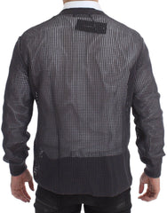 Dolce & Gabbana Purple Runway Netz Pullover Netted Sweater - IT52 | XL - Sweaters