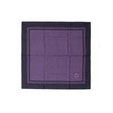 Dolce & Gabbana Purple Silk Pocket Square - Handkerchiefs
