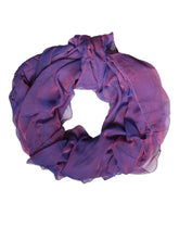Dolce & Gabbana Purple Silk Rectangle Wrap Shawl Scarf - Scarves & Shawls